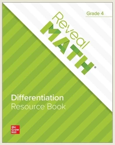 Reveal Math Differentiation Resource Book, Grade 4 (Reveal Math Elementary)