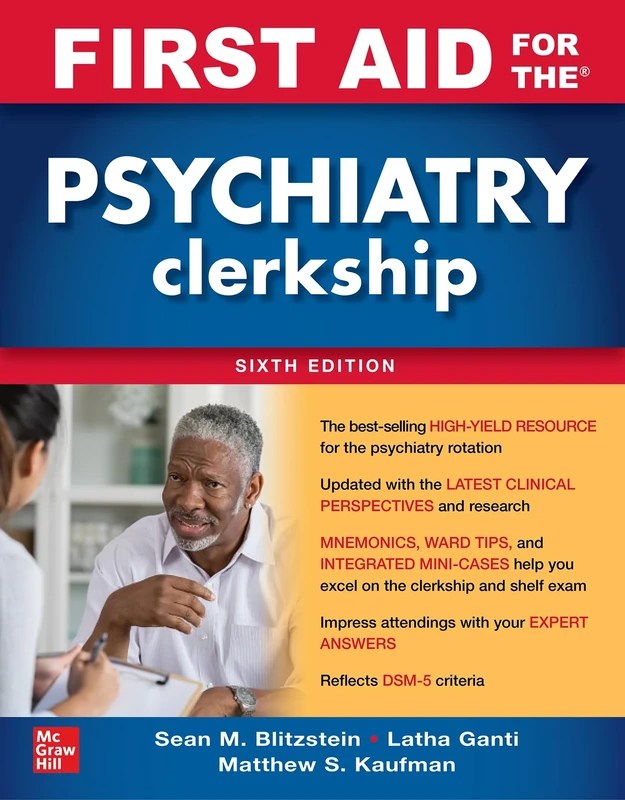 First Aid for the Psychiatry Clerkship, Sixth Edition - Image 1