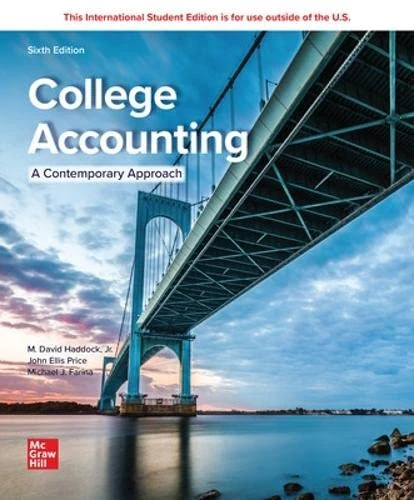 McGraw-Hill College Accounting: A Contemporary Approach ISE