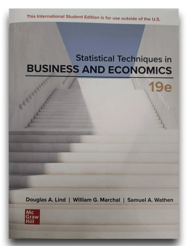 Statistical Techniques in Business and Economics ISE