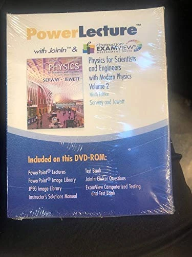 Physics for Scientists and Engineers (AP® Edition), 9th: PowerLecture DVD-ROM with ExamView Test Generator, Vol. 2