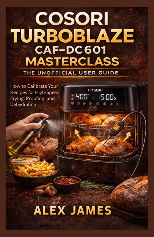 Cosori TurboBlaze CAF-DC601 Masterclass: The Unofficial User Guide: How to Calibrate Your Recipes for High-Speed Frying, Proofing, and Dehydrating