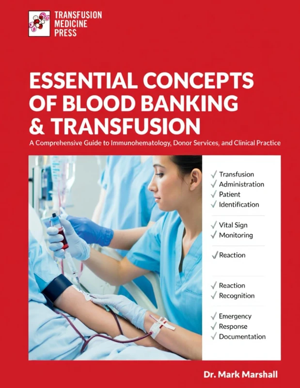 ESSENTIAL CONCEPTS OF BLOOD BANKING & TRANSFUSION: A Comprehensive Guide to Immunohematology, Donor Services, and Clinical Practice