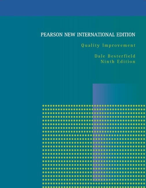 Quality Improvement: Pearson New International Edition