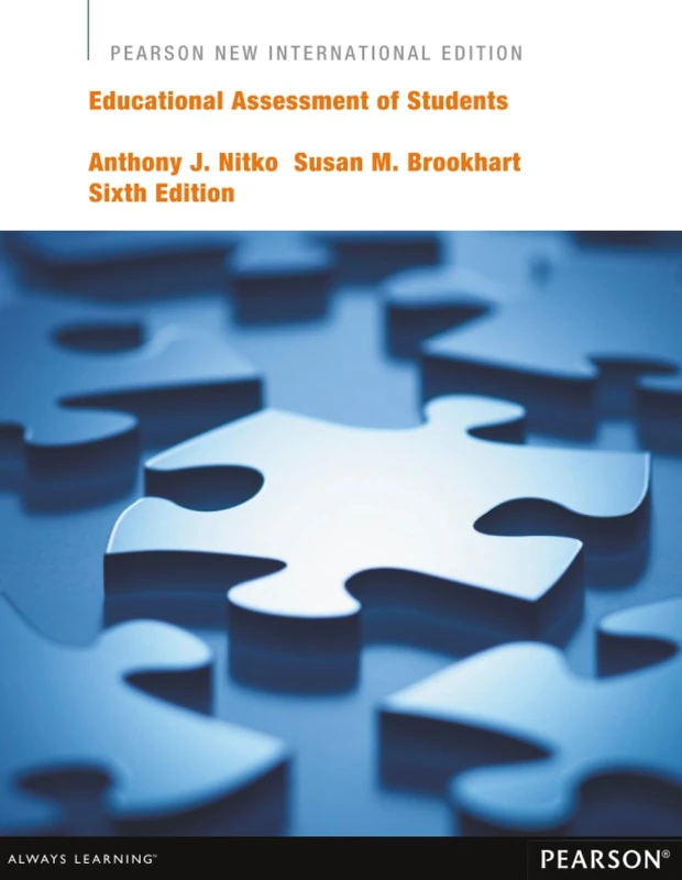 Educational Assessment of Students: Pearson New International Edition