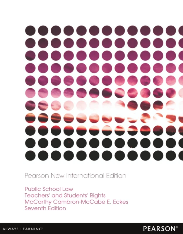 Public School Law: Pearson New International Edition
