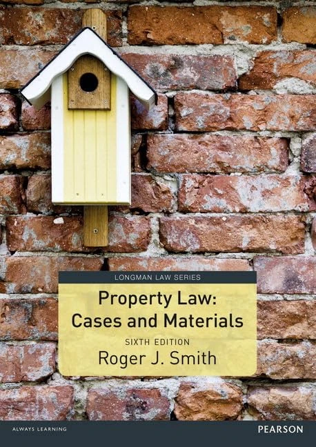 Property Law Cases and Materials (Longman Law Series)