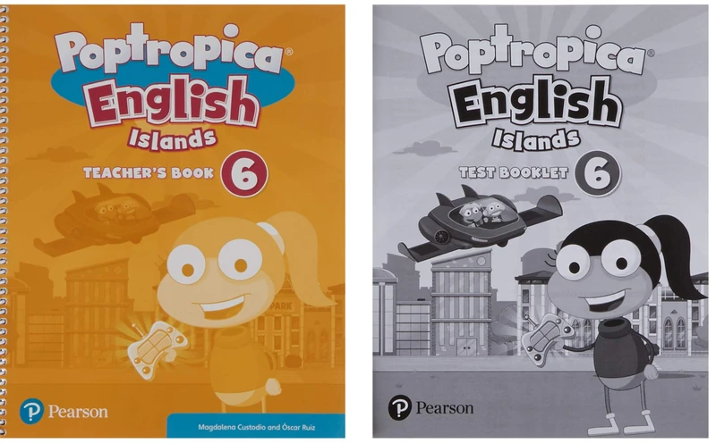 Poptropica English Islands Level 6 Teacher's Book with Online World Access Code + Test Book pack
