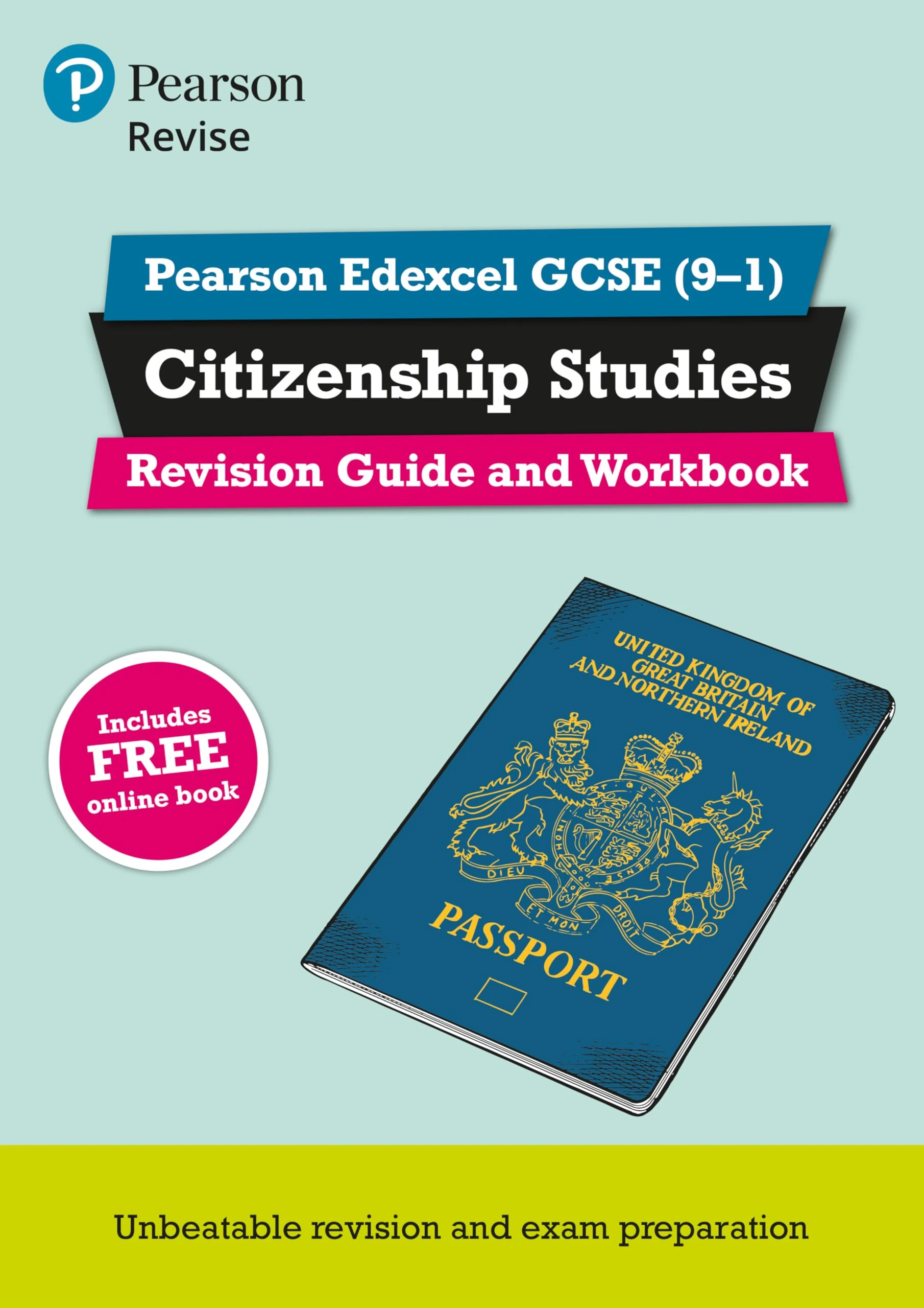 Pearson REVISE Edexcel GCSE Citizenship Revision Guide and Workbook Incl. online revision - for 2026, 2027 exams