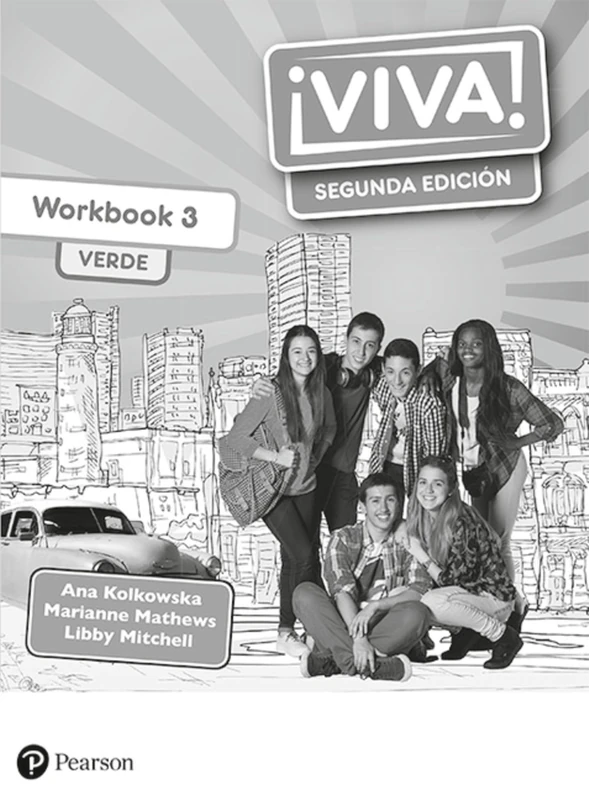 Pearson Viva! 3 Verde Segunda Edicion Workbook - Pack of 8