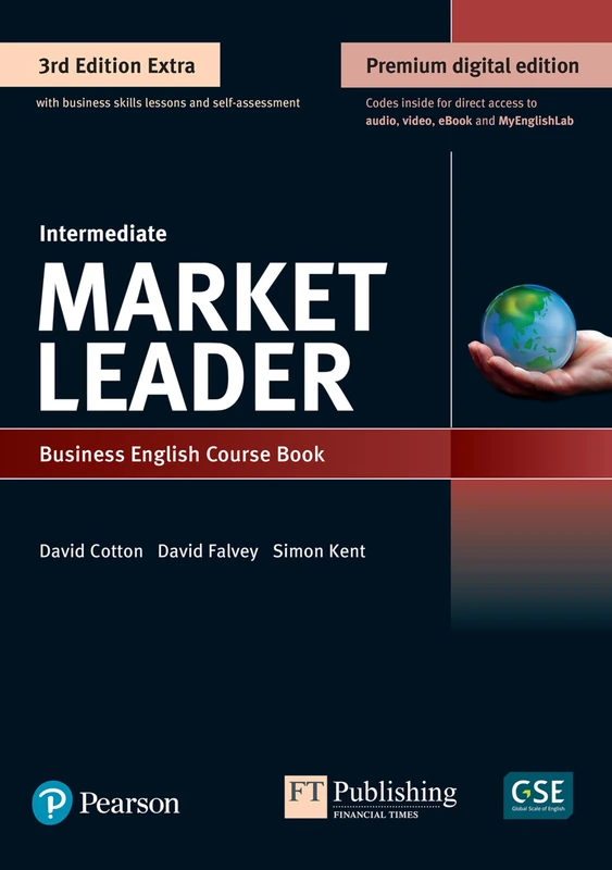 Market Leader 3e Extra Intermediate Course Book, eBook, QR, MEL & DVD Pack
