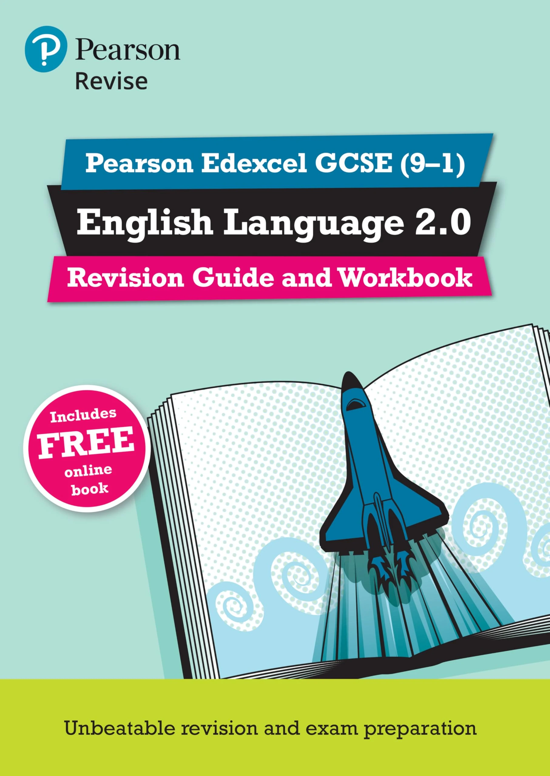 Pearson REVISE Edexcel GCSE English Language 2.0 Revision Guide and Workbook Incl. online revision - for 2026, 2027 exams