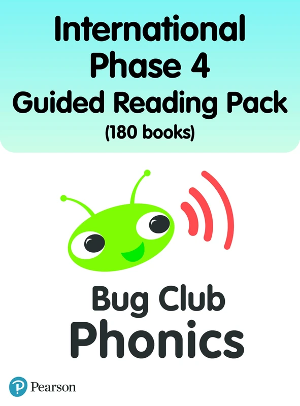 Pearson Bug Club Phonics Phase 4 Guided Reading Pack - 180 Books