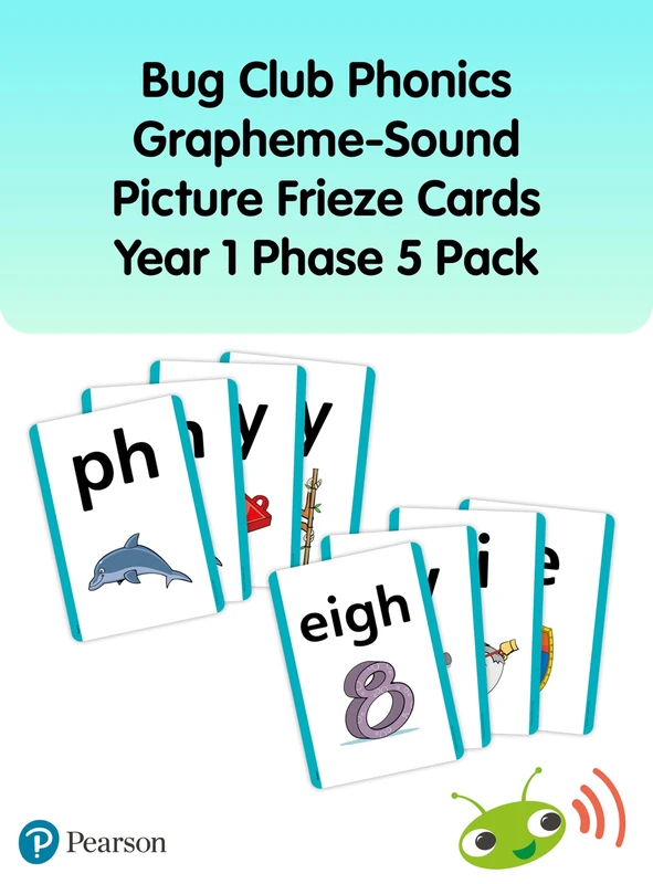 Bug Club Phonics Grapheme-Sound Picture Frieze Cards Year 1 Phase 5 Pack (BUG CLUB ON ALP)