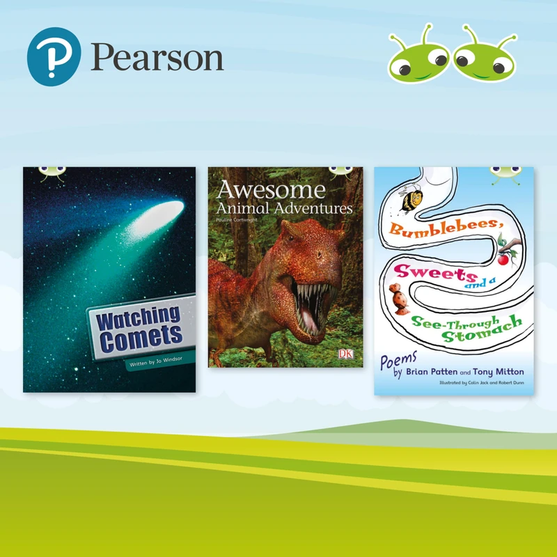 Pearson Bug Club Independent Lime Pack 2023 - 17 Books