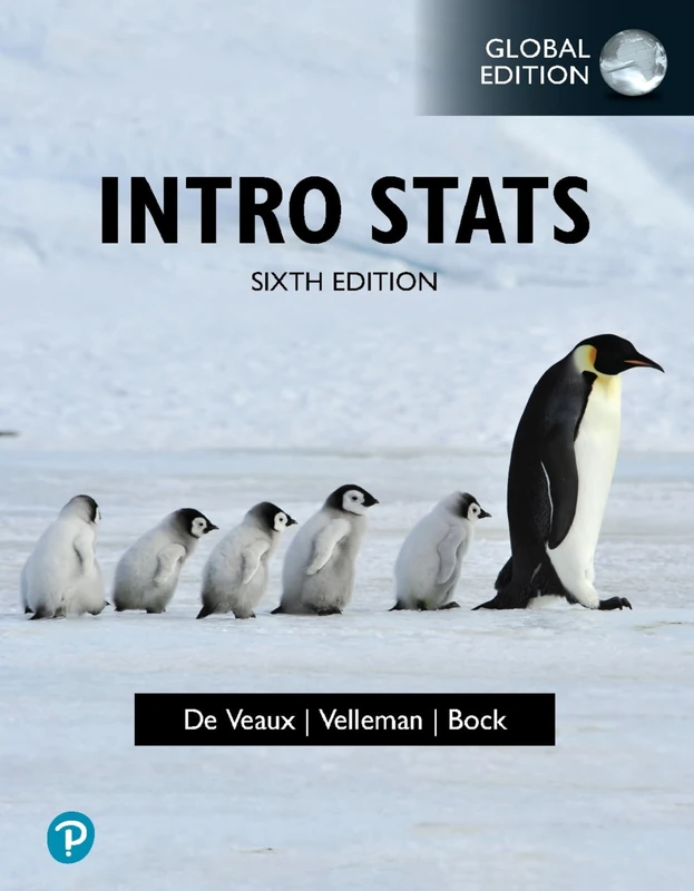 Pearson Intro Stats, Global Edition - 6th Edition Textbook