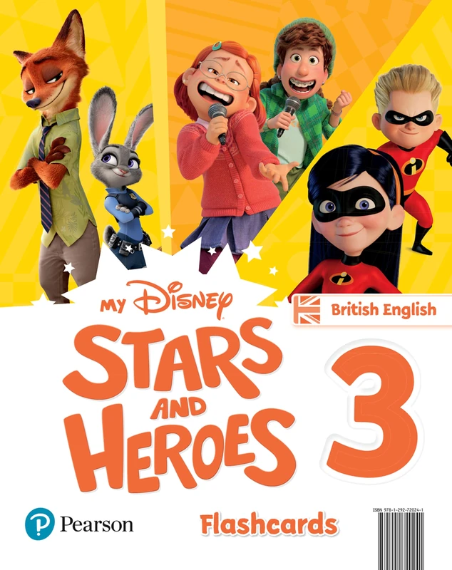 My Disney Stars and Heroes British Edition Level 3 Flashcards (Friends and Heroes)