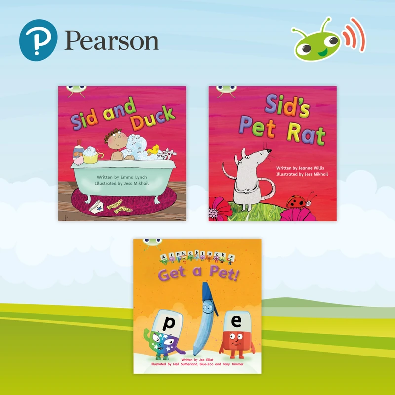 Pearson Bug Club Phonics Phase 2 Starter Pack - 40 Books