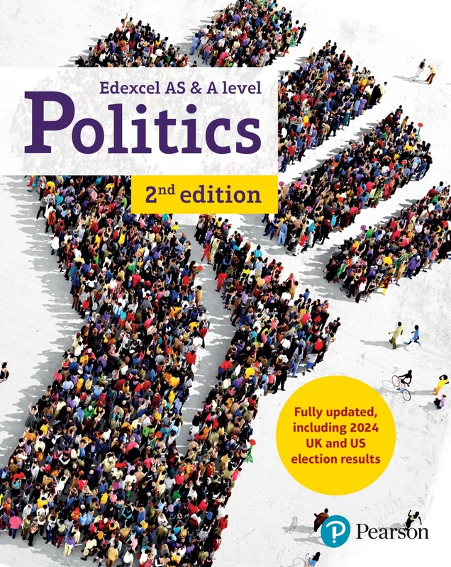Pearson Edexcel GCE Politics AS and A-level Student Book 2nd Edition - Image 1