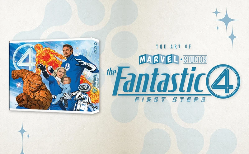 Marvel Studios' The Fantastic Four: First Steps - The Art Of The Movie: The Art & Making of the Movie Slipcase