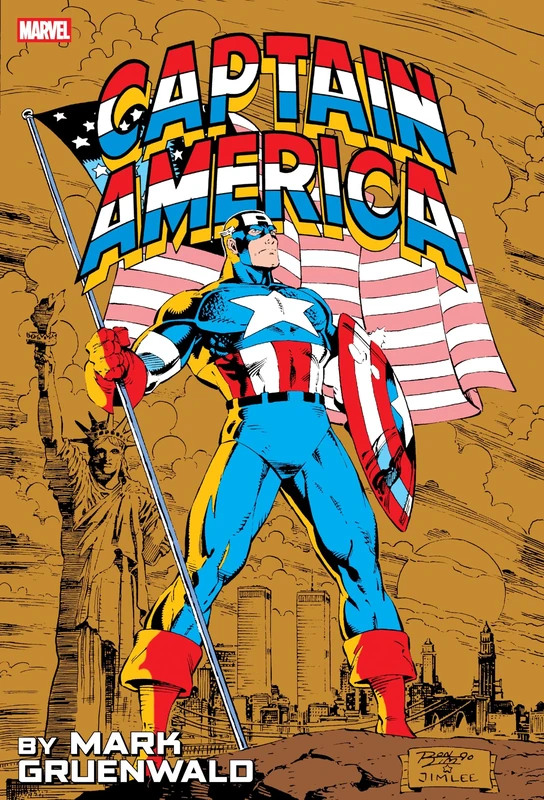 Captain America by Mark Gruenwald Omnibus Vol. 2: Ron Lim Anniversary Cover