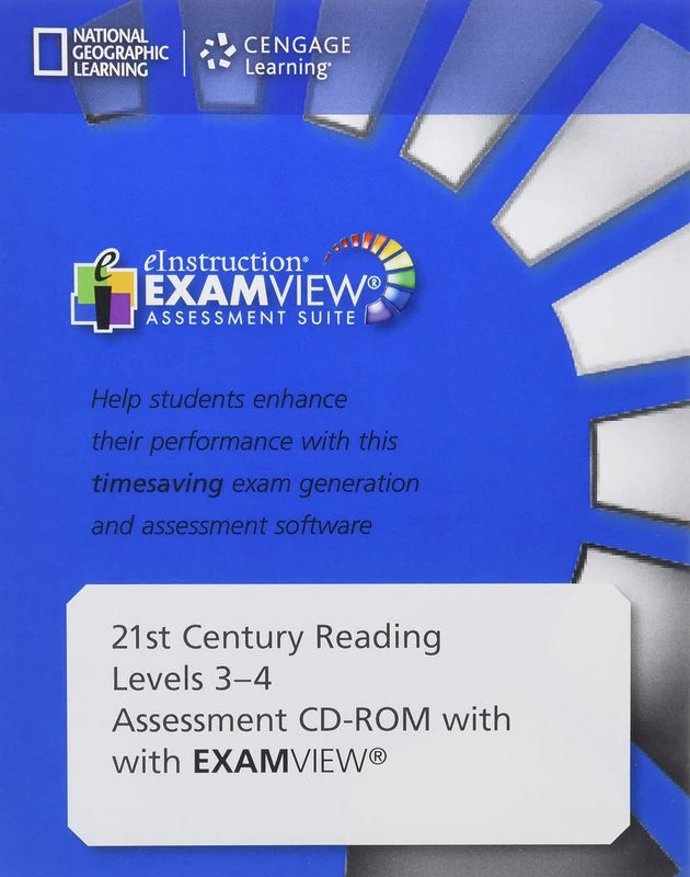 21st Century Reading with TED Talks Assessment CD ROM with ExamView levels 3 & 4 - Image 1