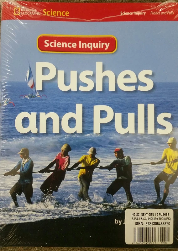 National Geographic Science 1-2 (Physical Science: Pushes and Pulls): Science Inquiry Book, 8-pack