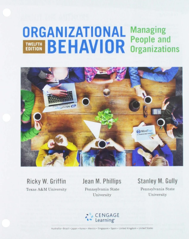 South-Western Organizational Behavior: Managing People and Organizations