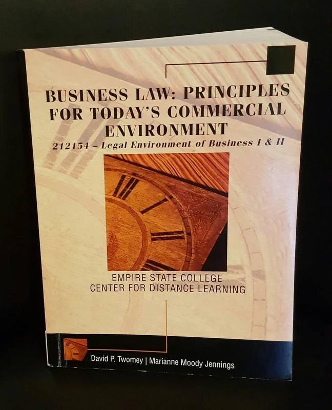 Business Law: Principles for Today's Commercial Environment