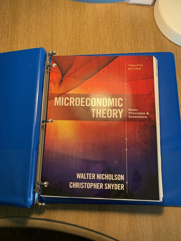 Microeconomic Theory