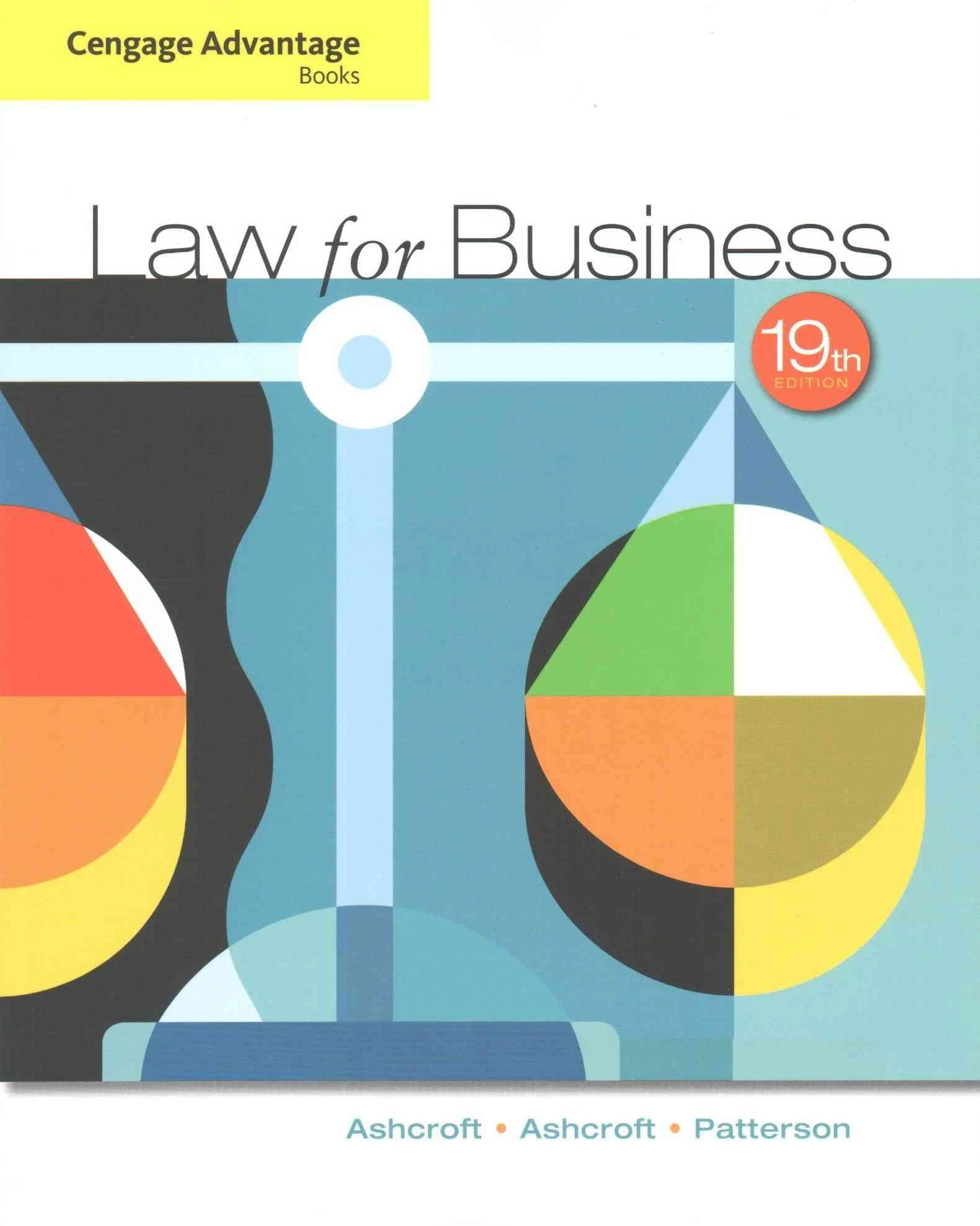 Cengage Advantage Books: Law for Business (Mindtap Course List)