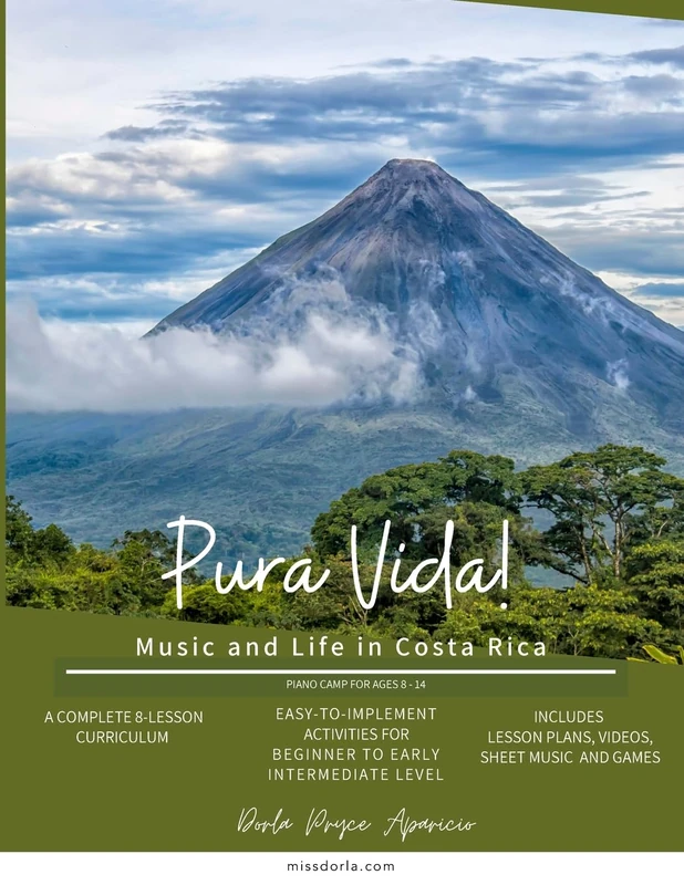 Pura Vida!: Music and Life in Costa Rica Piano Camp Ages 8-14 - Image 1
