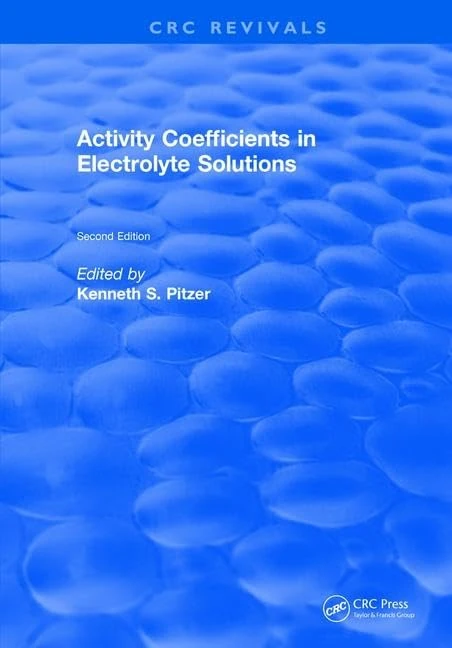Activity Coefficients in Electrolyte Solutions - Image 1