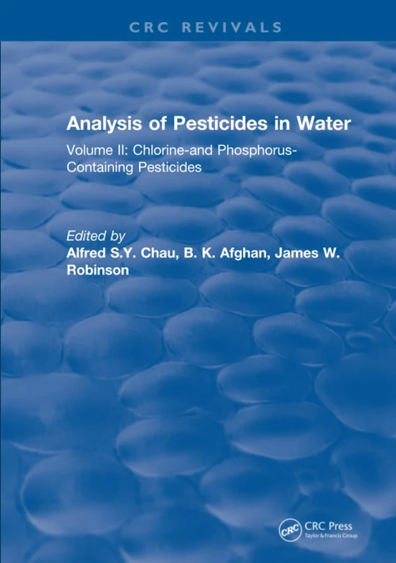 CRC Press Analysis of Pesticides in Water Vol II - Chemistry