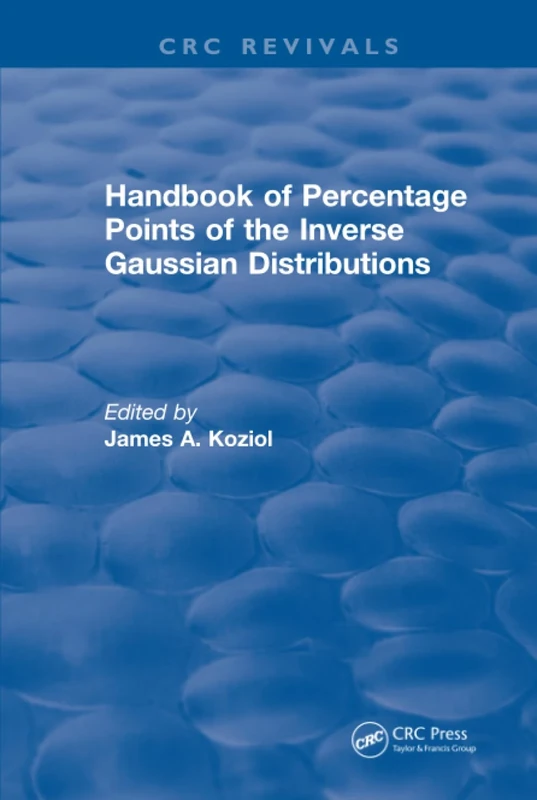 Handbook of Percentage Points of the Inverse Gaussian Distributions