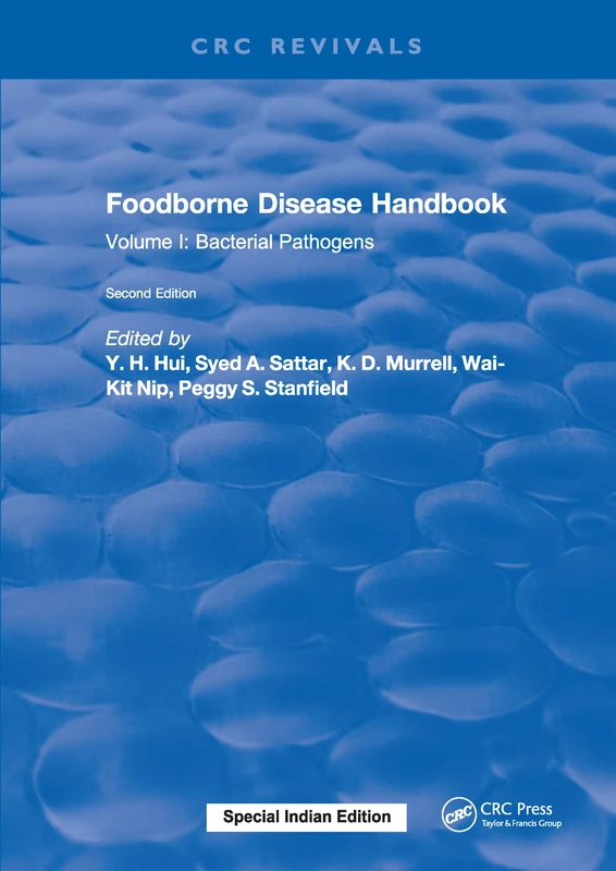 CRC Press Foodborne Disease Handbook, Vol I: Bacterial Pathogens