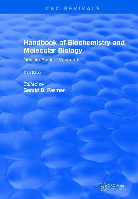 CRC Press Handbook of Biochemistry - Nucleic Acids Volume I