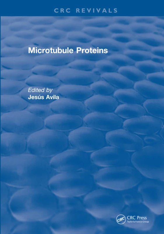 CRC Press Microtubule Proteins - Biochemistry Science Book