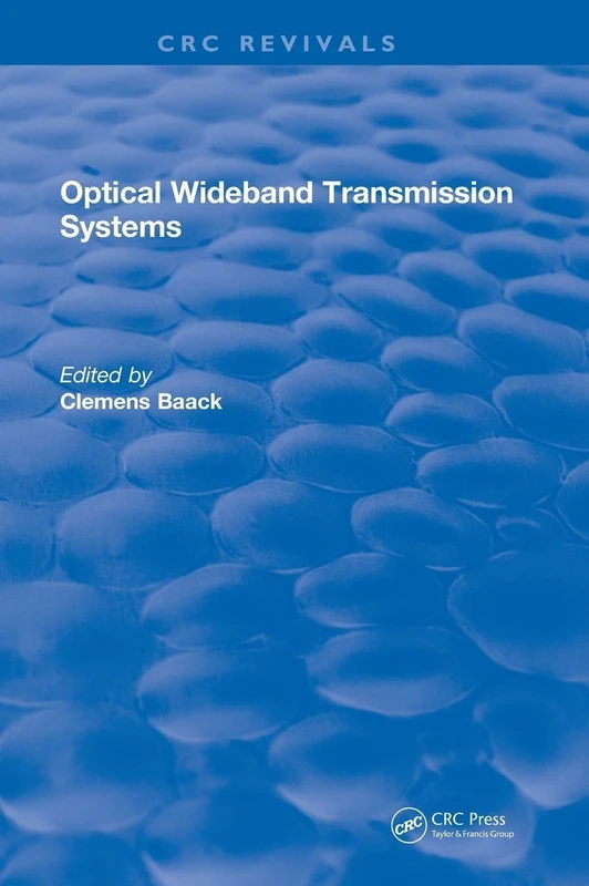 CRC Press Optical Wideband Transmission Systems Book