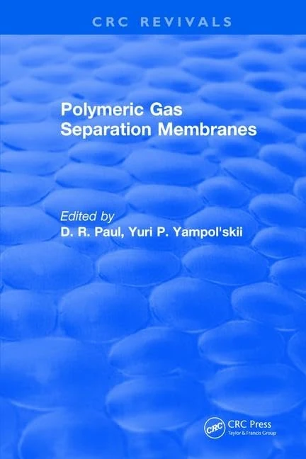 CRC Press Polymeric Gas Separation Membranes - Science Book