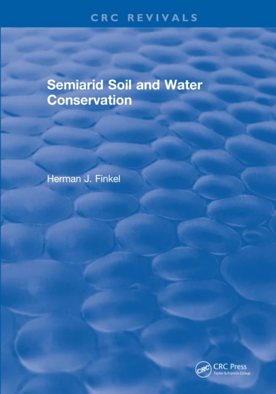 CRC Press Semiarid Soil and Water Conservation Book