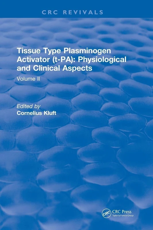 Tissue Type Plasminogen Activity: Volume II: 2 - Image 1