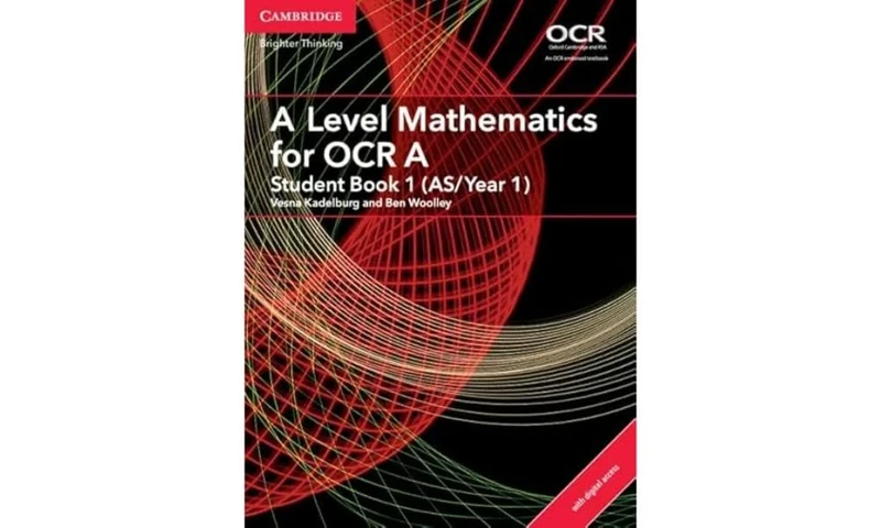 A Level Mathematics for OCR A Student Book 1 (AS/Year 1) with Cambridge Elevate Edition (2 Years)