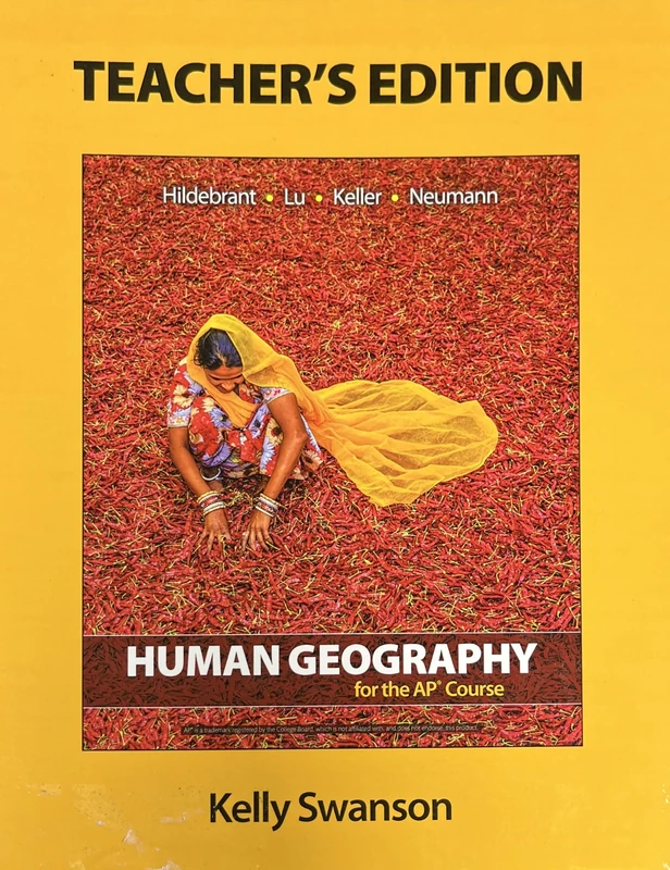 Teacher's Edition with Online Teacher Resources for Human Geography for the AP® Course (Single Item)