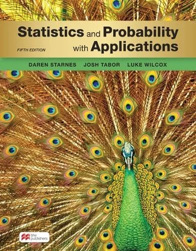 Statistics and Probability with Applications (High School)