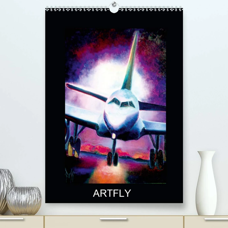 ARTFLY 2020: Une exploration entre art et aviation, une réunion de deux passions (Calvendo Art)