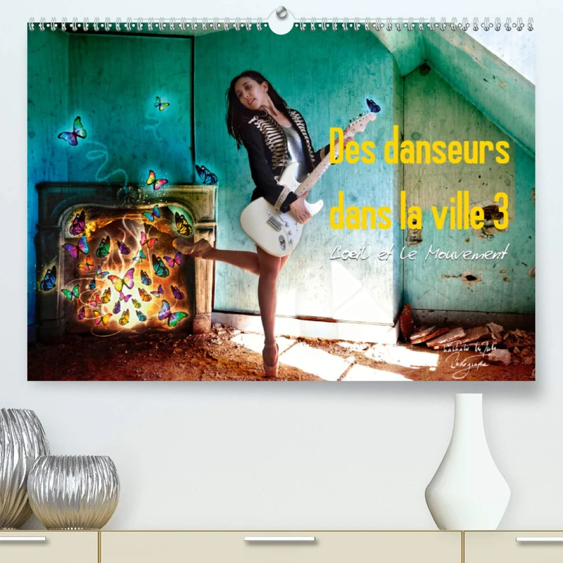 Des danseurs dans la ville 3 L'Oeil et le Mouvement (Premium, hochwertiger DIN A2 Wandkalender 2021, Kunstdruck in Hochglanz): La grâce fascinante des ... à la ville (Calendrier mensuel, 14 Pages )