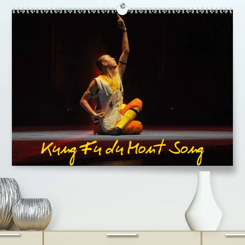 Kung Fu du Mont Song (Premium, hochwertiger DIN A2 Wandkalender 2021, Kunstdruck in Hochglanz): Découvrir les fabuleuses facultés millénaires des ... des yeux. (Calendrier mensuel, 14 Pages ) - Image 1