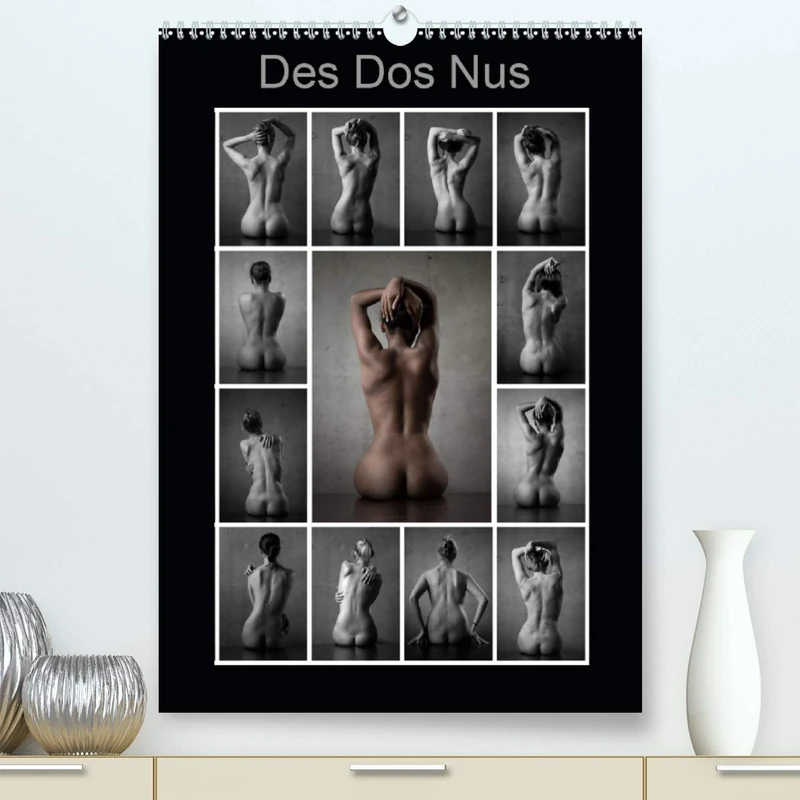 Des Dos Nus (Premium, hochwertiger DIN A2 Wandkalender 2021, Kunstdruck in Hochglanz): Des dos nus mysterieux (Calendrier mensuel, 14 Pages )