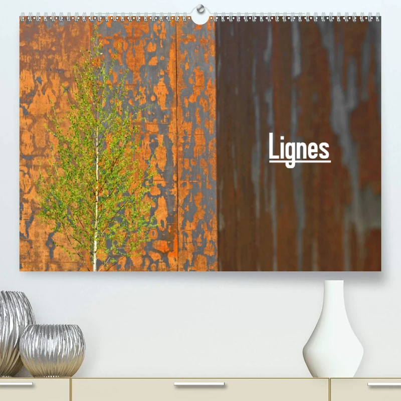 Lignes (Premium, hochwertiger DIN A2 Wandkalender 2021, Kunstdruck in Hochglanz): Architecture contemporaine (Calendrier mensuel, 14 Pages )